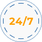 24/7 Availability
